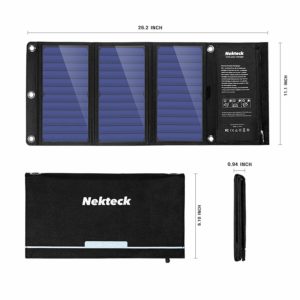 Solar Powered Cell Phone Charger by Nektek